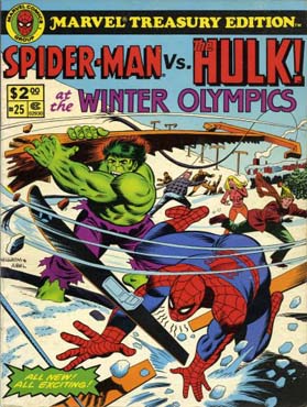 Marvel Treasury Edition Featuring Spider-Man and the Hulk #25