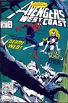 Avengers West Coast #84 
Dated: July 1992 
On Sale: May 5, 1992